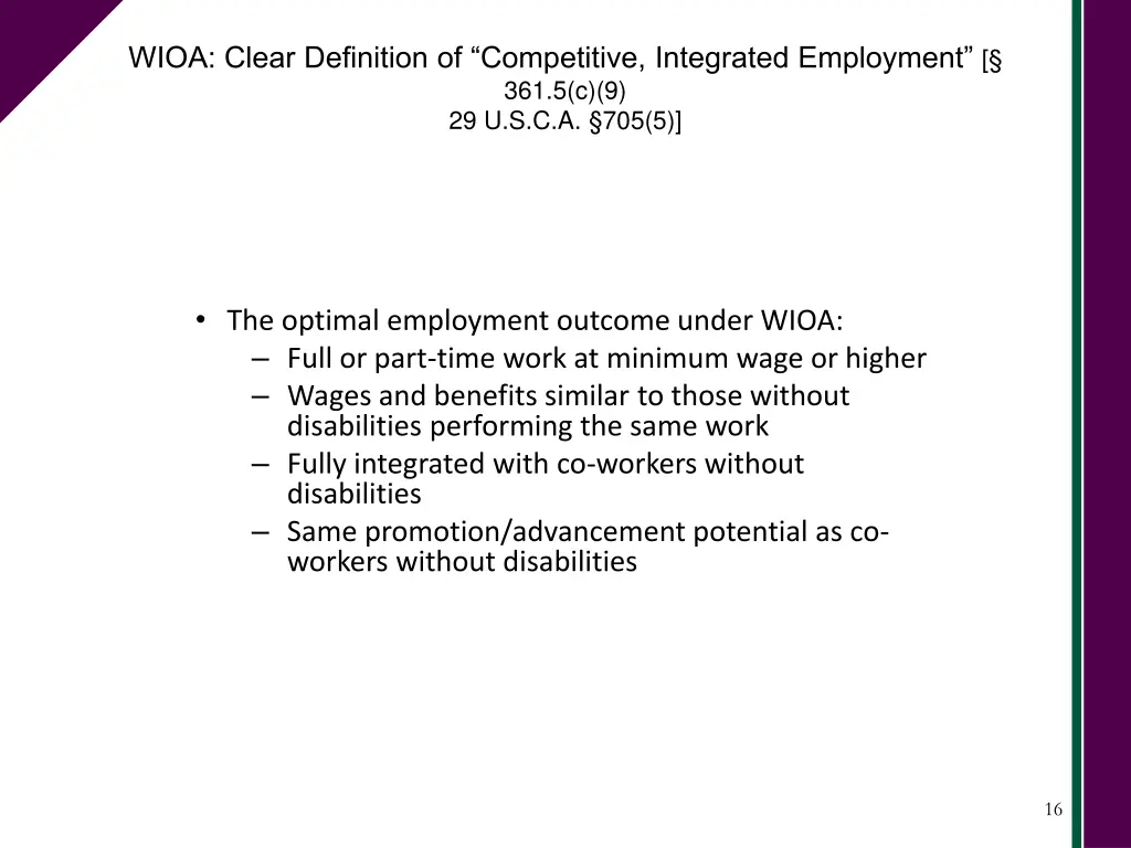 wioa clear definition of competitive integrated