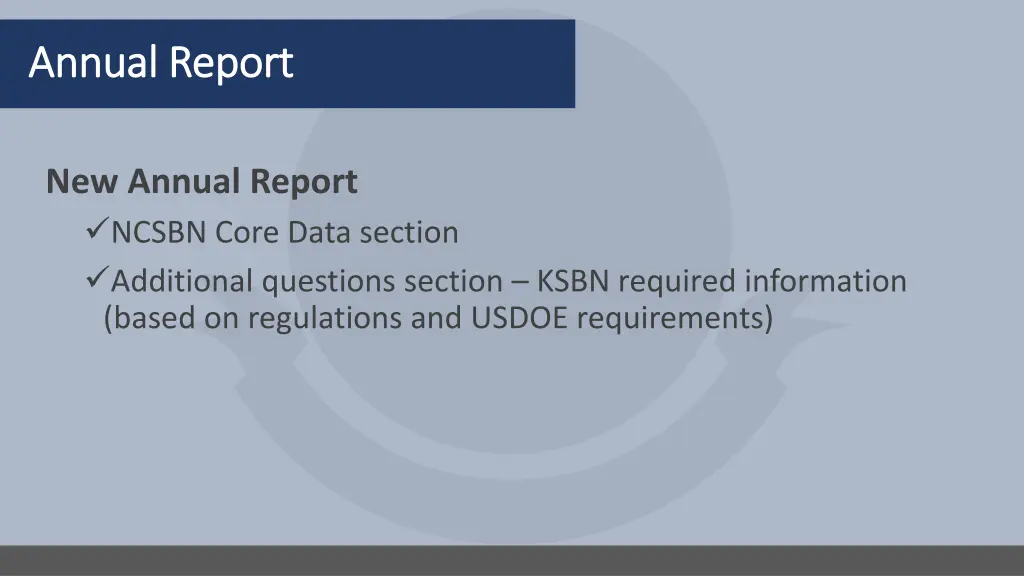 annual report annual report 1