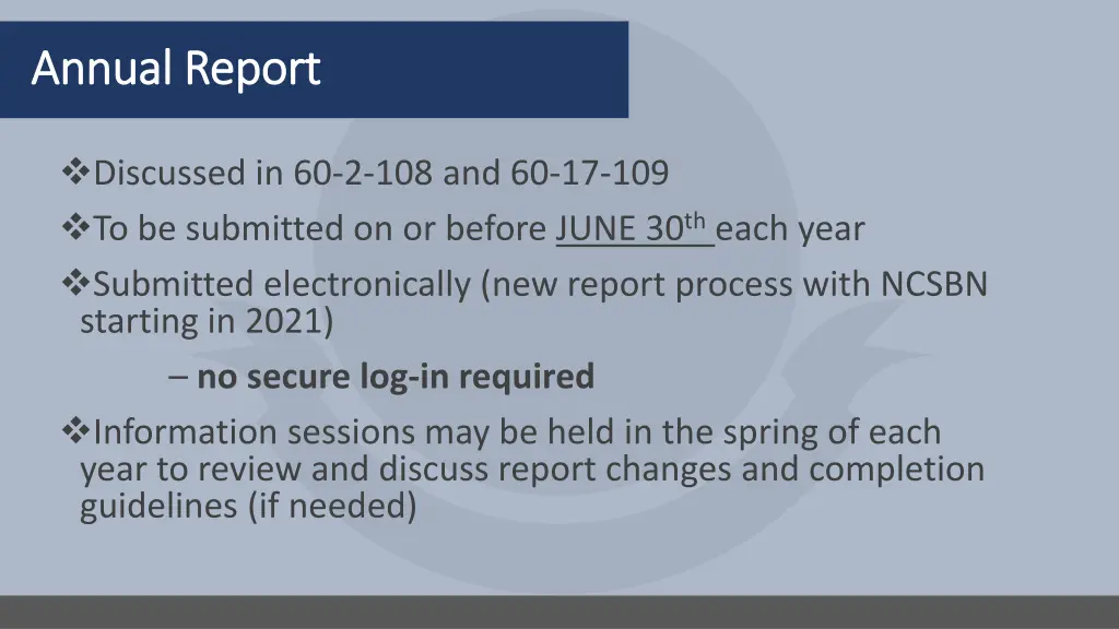 annual report annual report