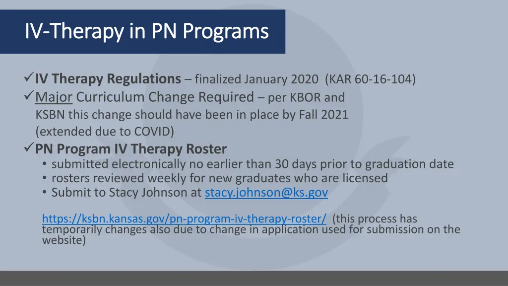 iv iv therapy in pn programs therapy