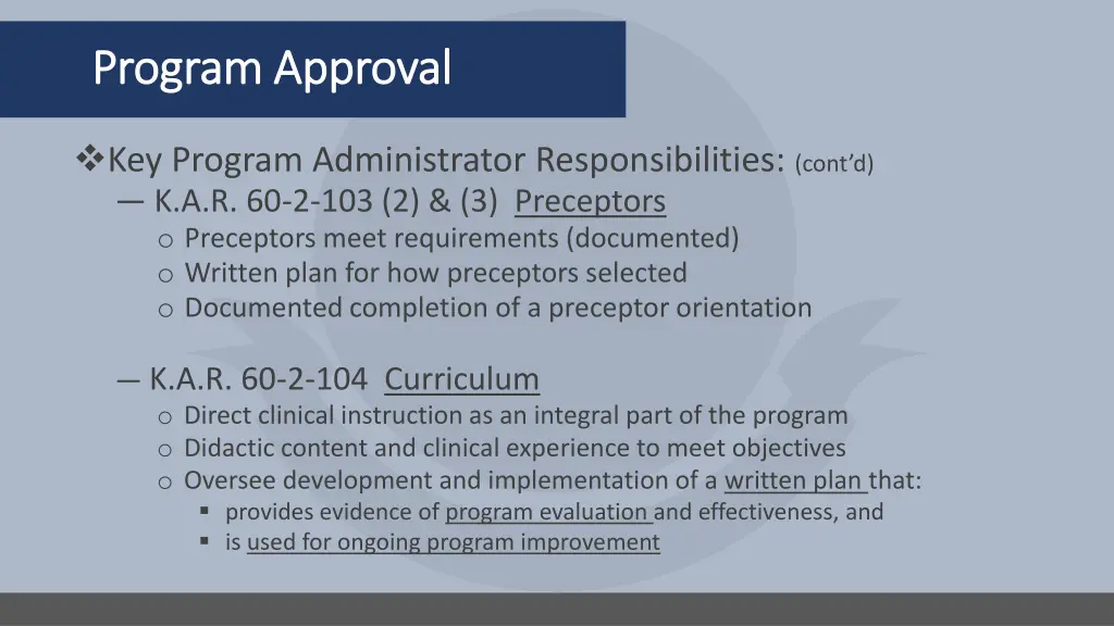 program approval program approval 2