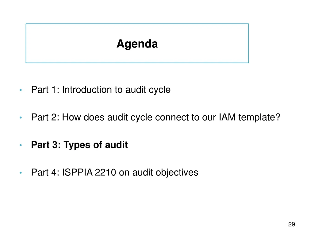 agenda 3