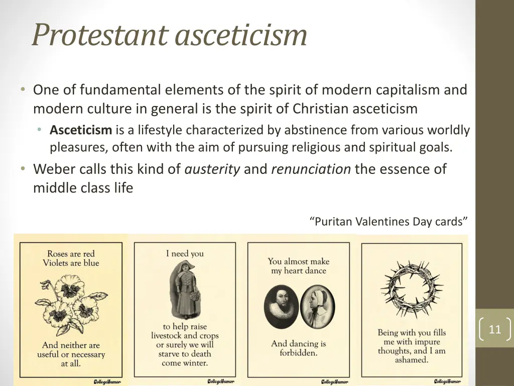 protestant asceticism