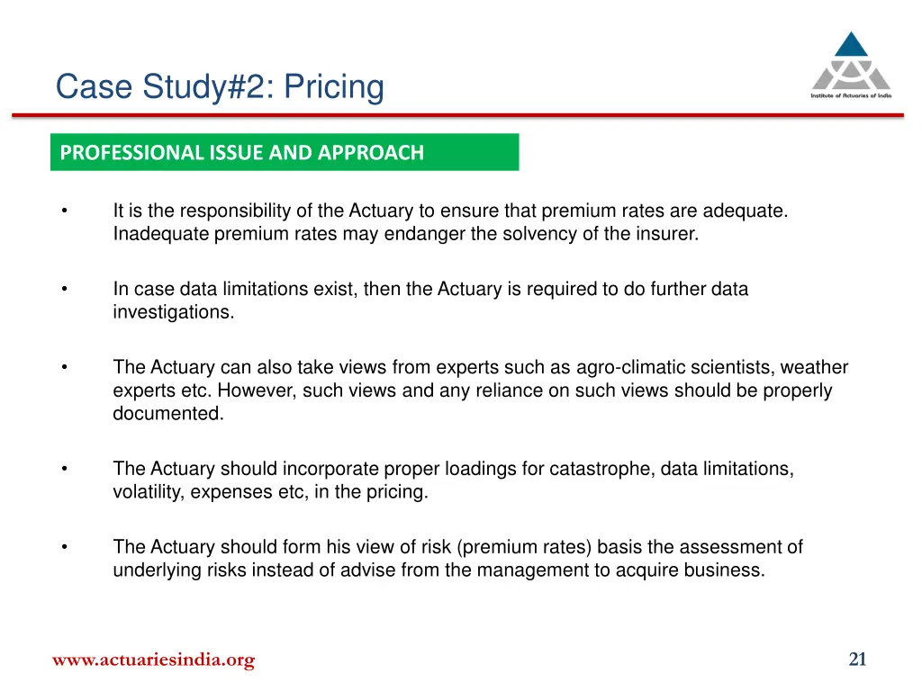 case study 2 pricing 1
