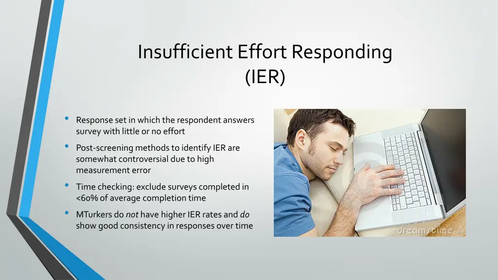 insufficient effort responding ier