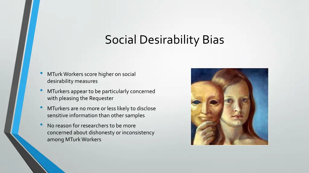 social desirability bias