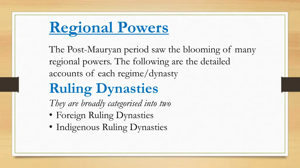 regional powers