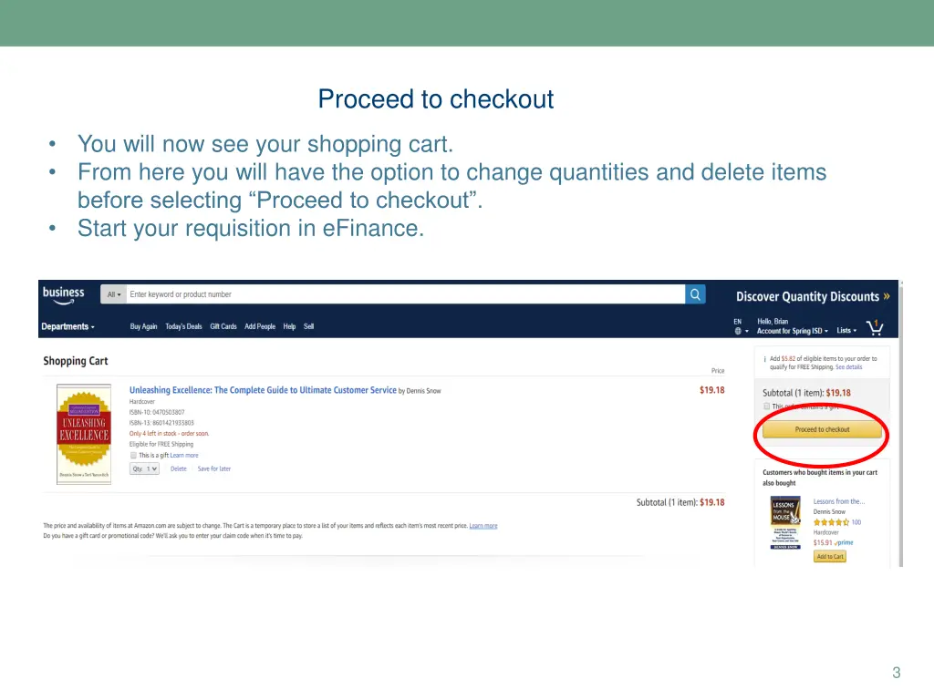 proceed to checkout