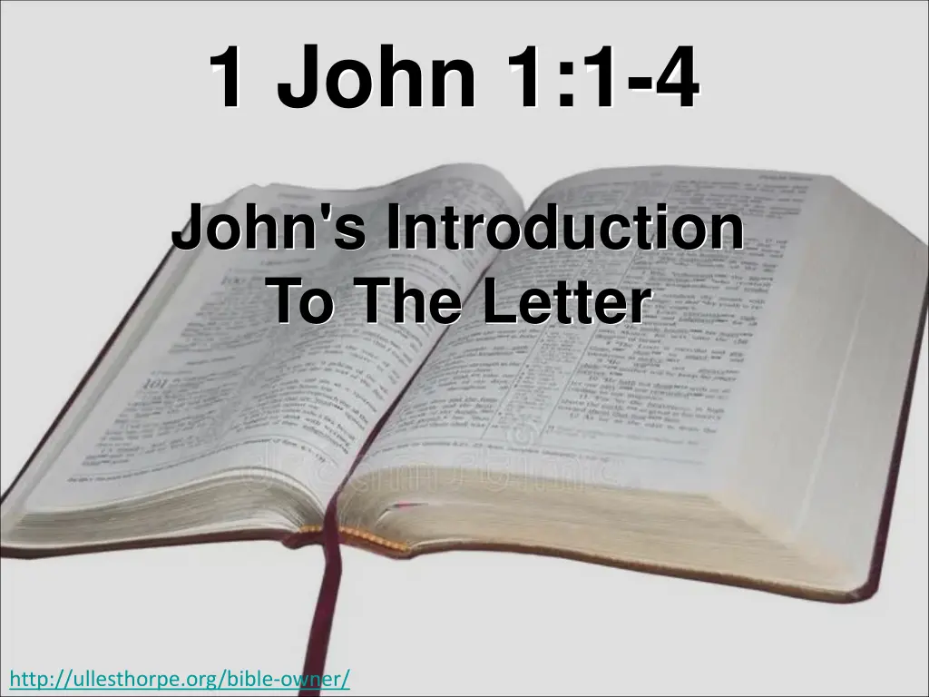 1 john 1 1 4