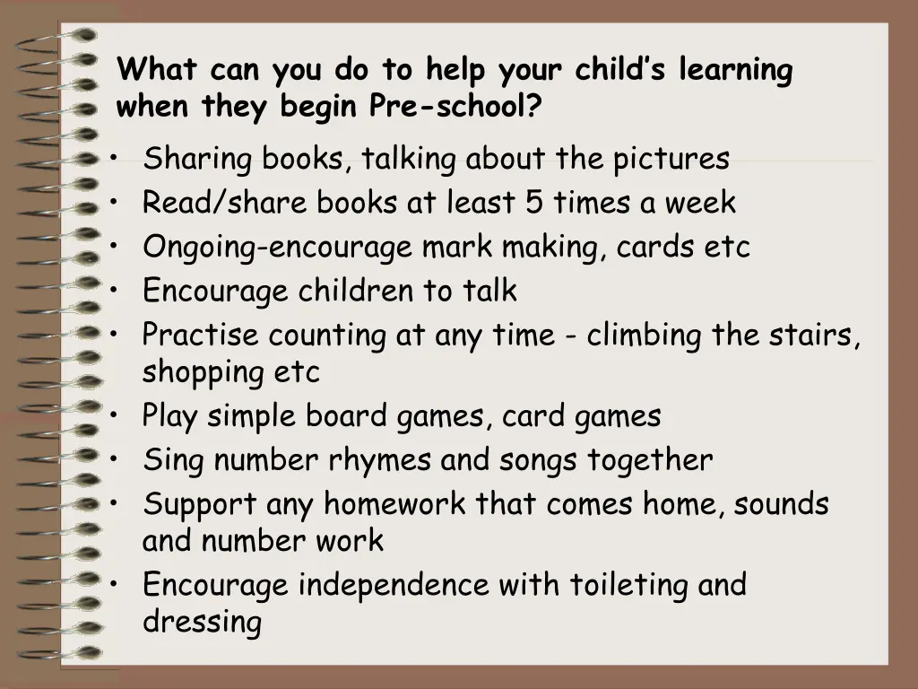 what can you do to help your child s learning