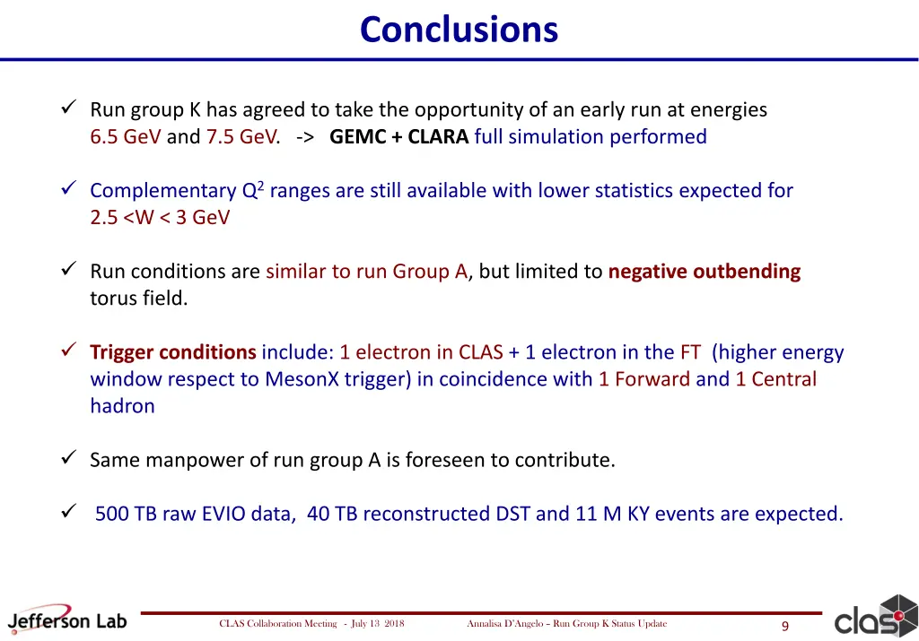 conclusions