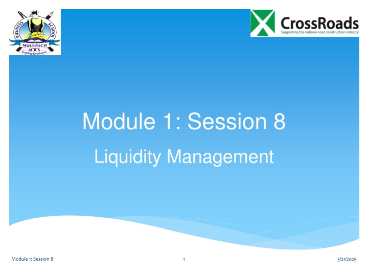 module 1 session 8