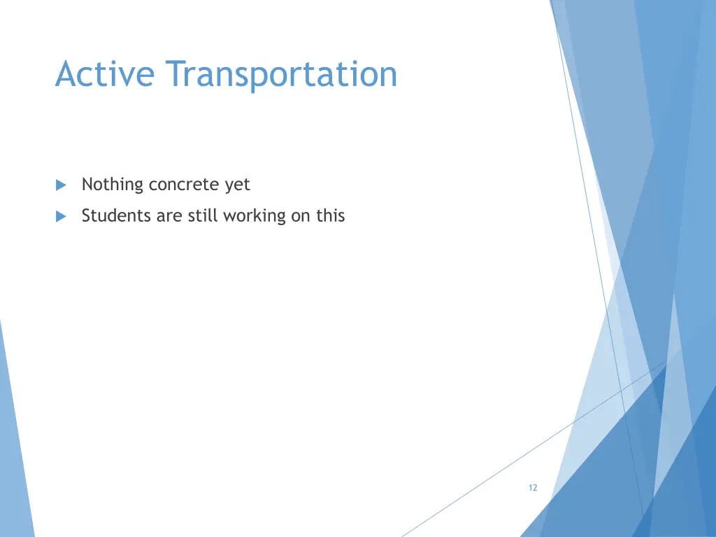 active transportation