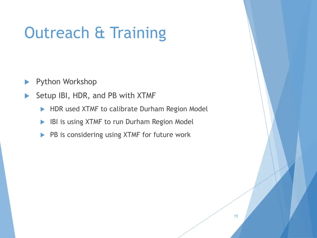 outreach training