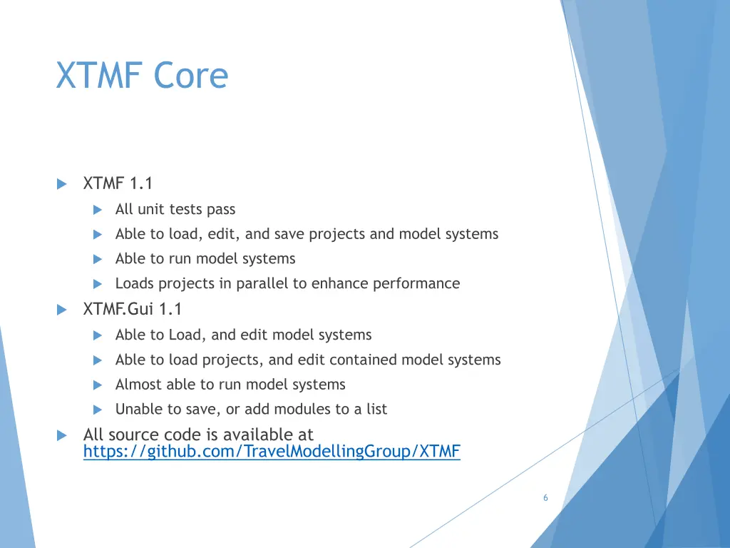 xtmf core