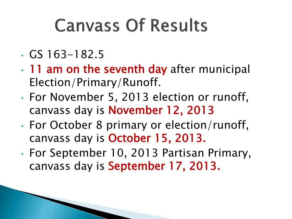 gs 163 182 5 11 am on the seventh day election