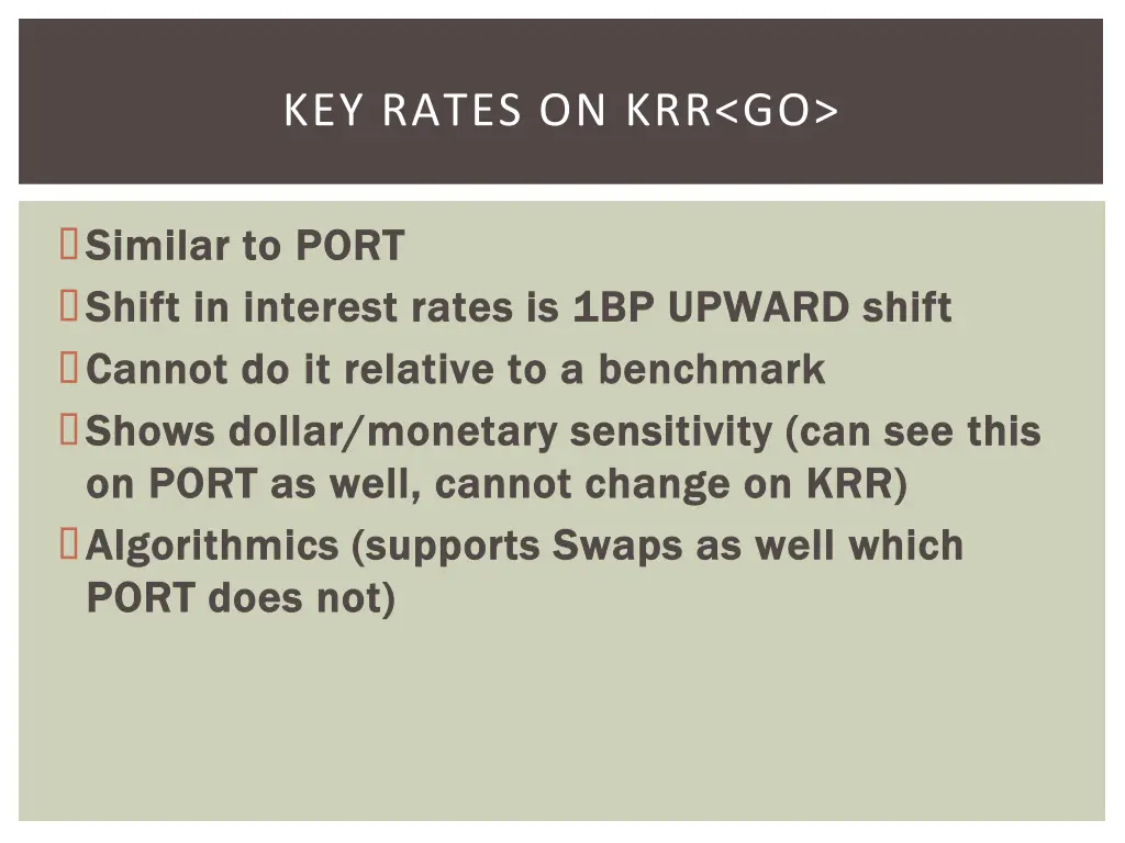 key rates on krr go