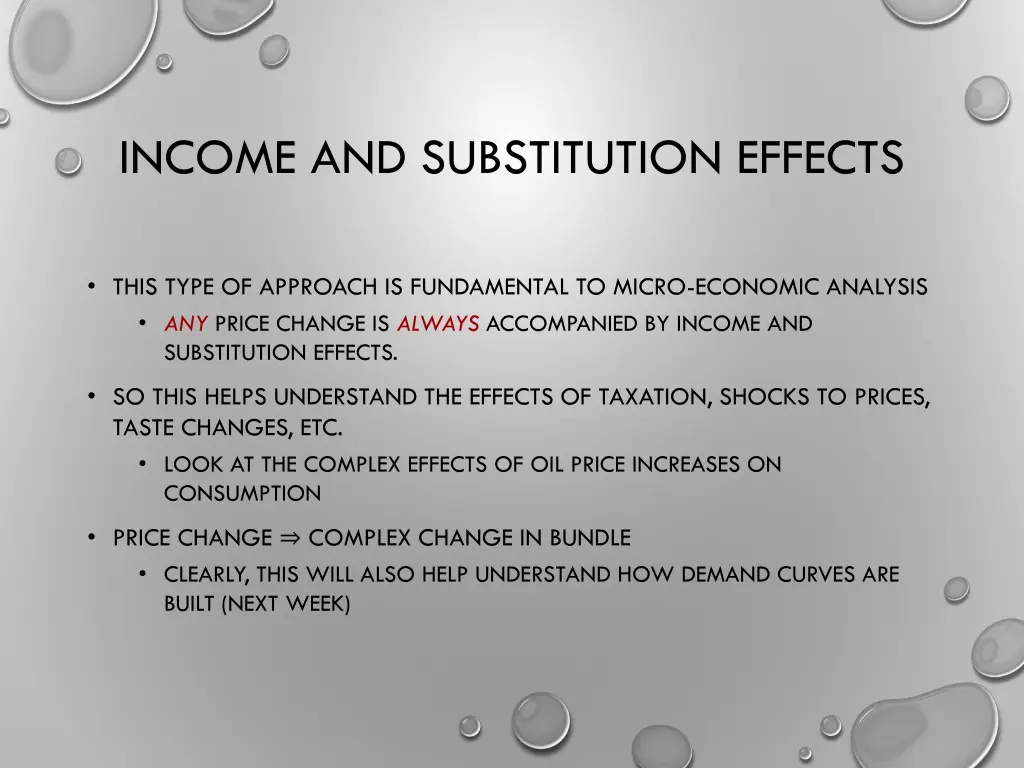 income and substitution effects 1