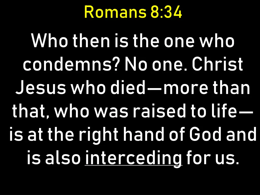 romans 8 34