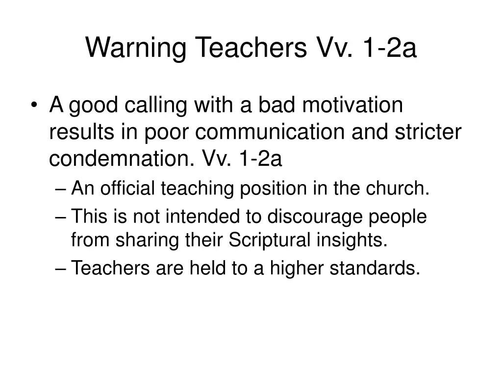warning teachers vv 1 2a