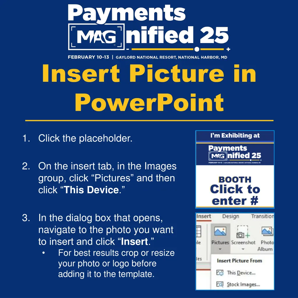 insert picture in powerpoint