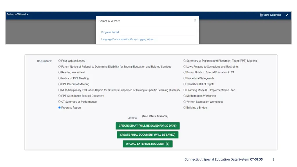 connecticut special education data system ct seds 1