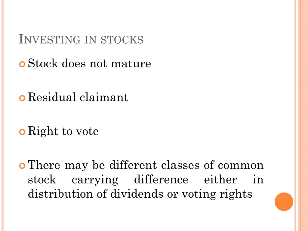 i nvesting in stocks 2