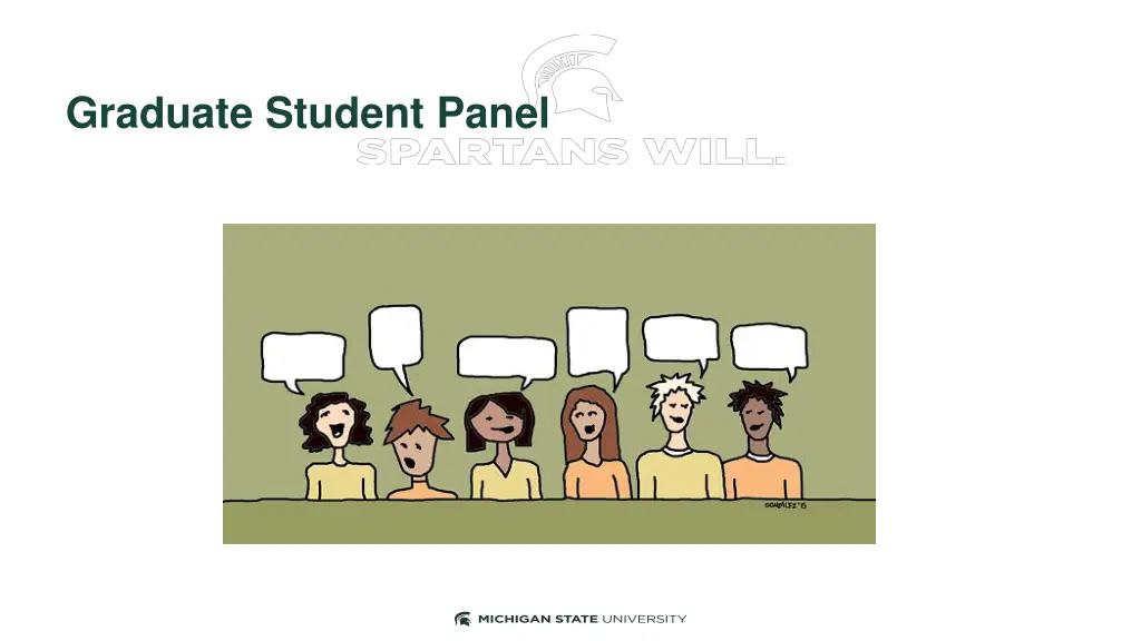 graduate student panel