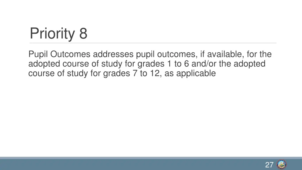 priority 8