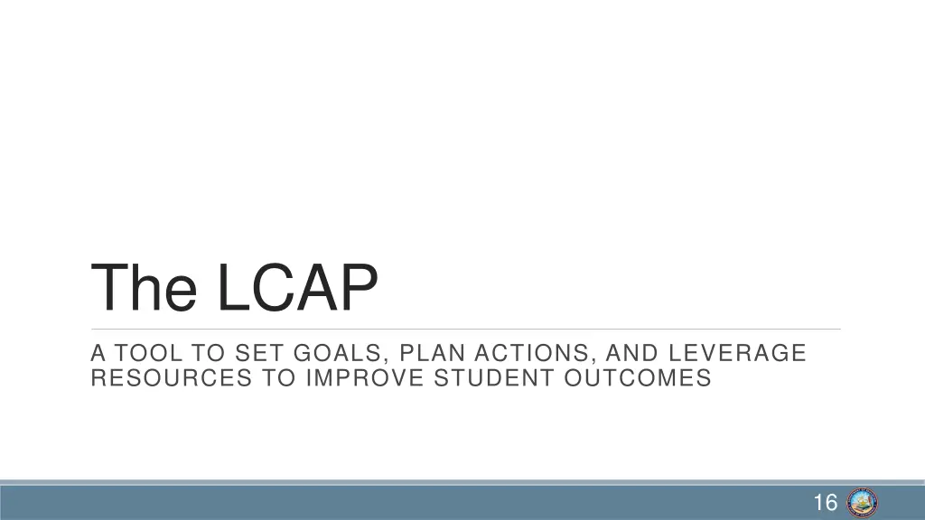 the lcap
