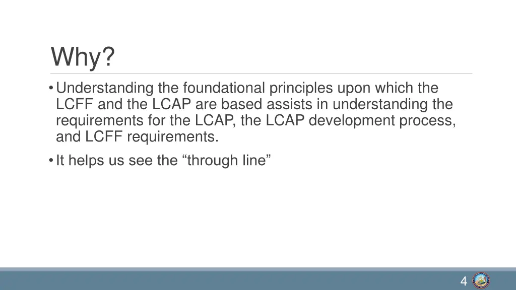 why understanding the foundational principles