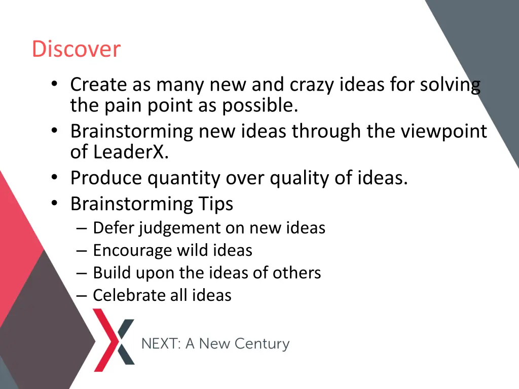 discover create as many new and crazy ideas