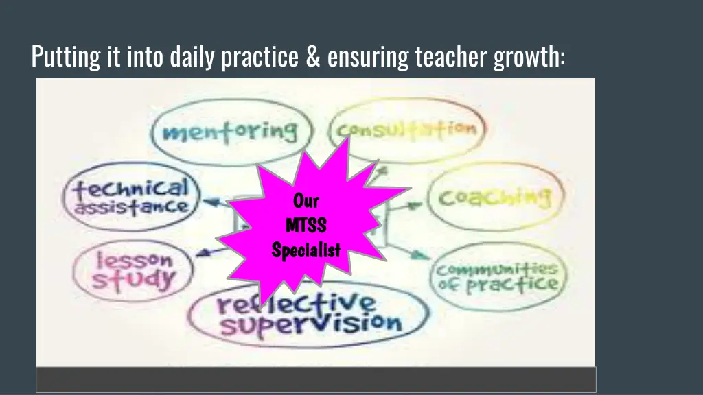 putting it into daily practice ensuring teacher