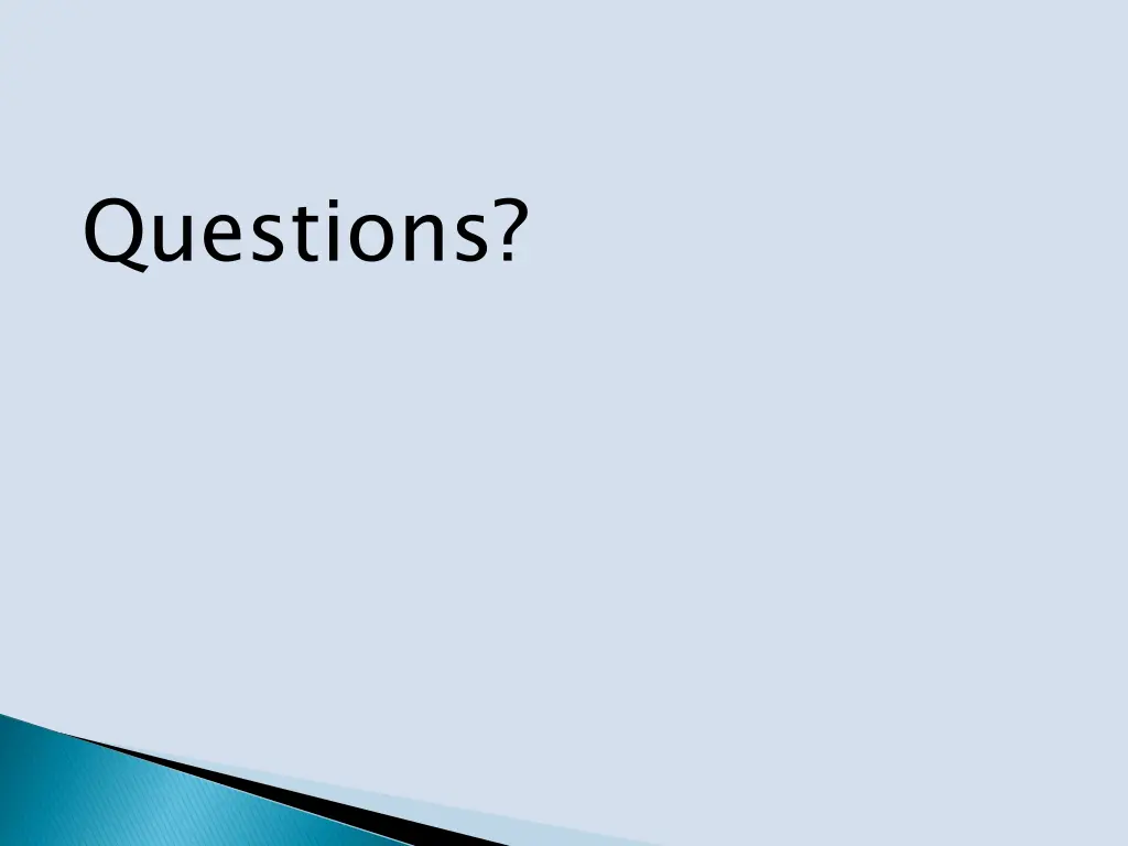 questions