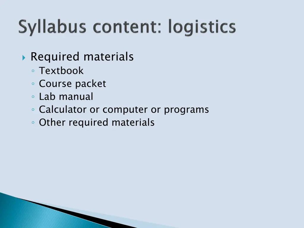required materials textbook course packet