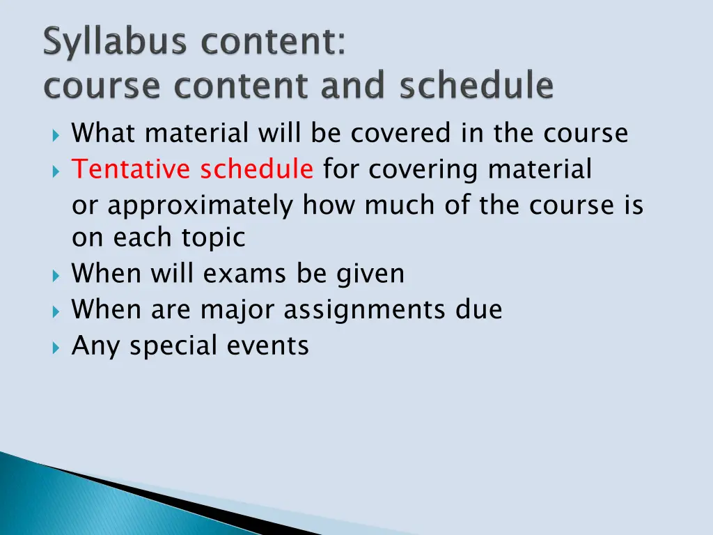 what material will be covered in the course