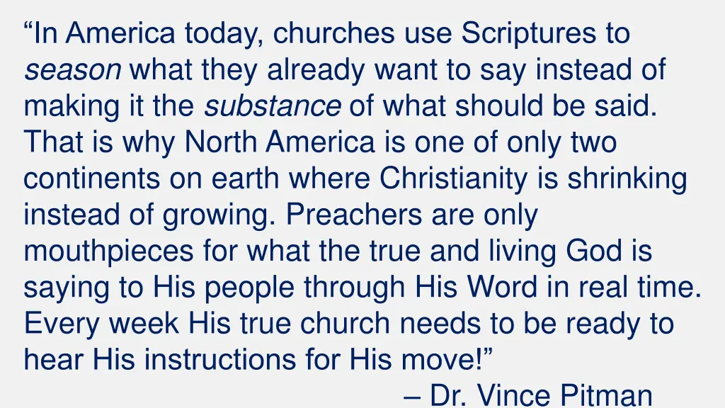 in america today churches use scriptures