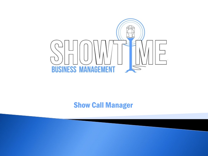 show call manager