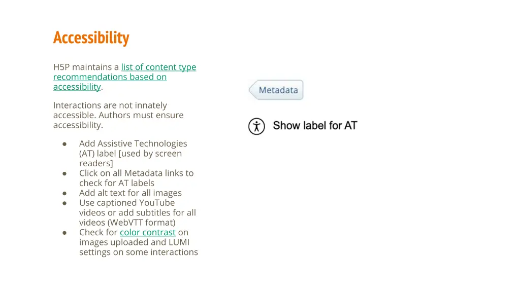 accessibility