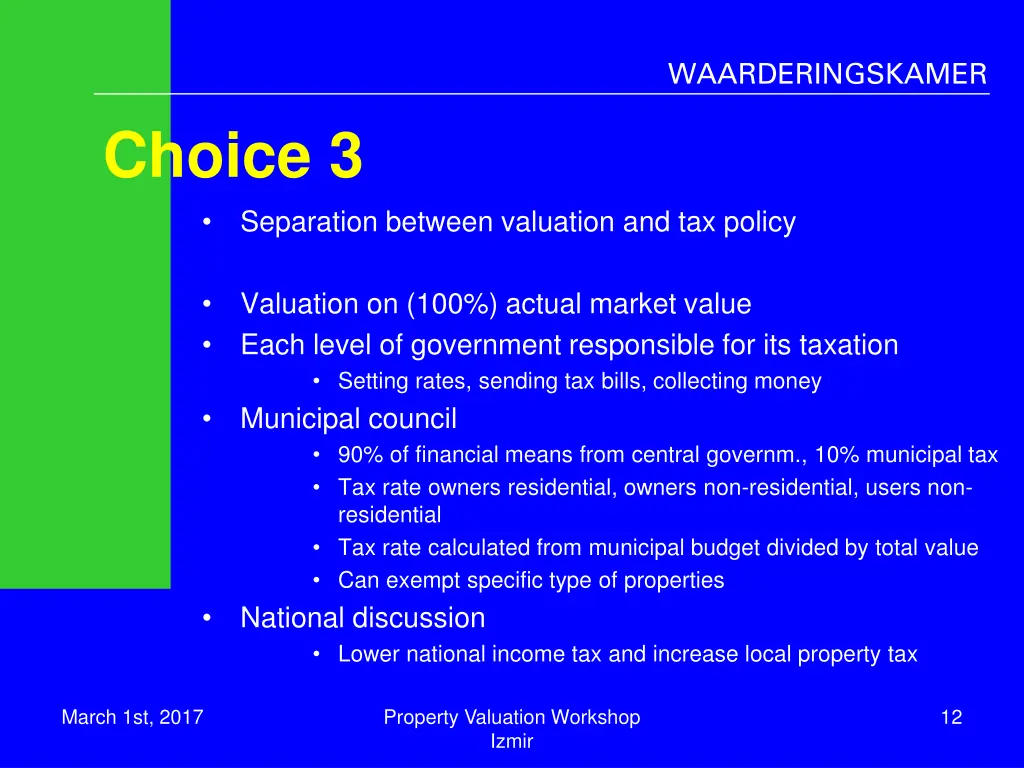 waarderingskamer 11