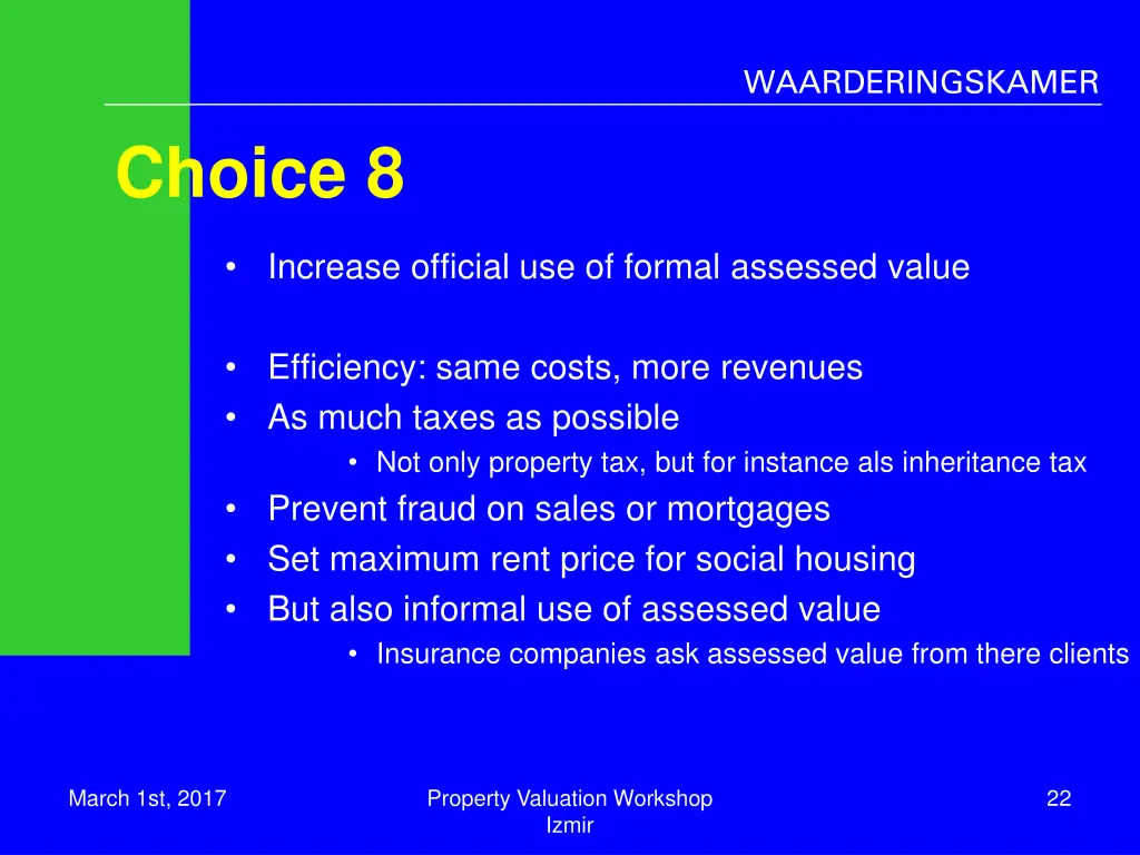 waarderingskamer 20