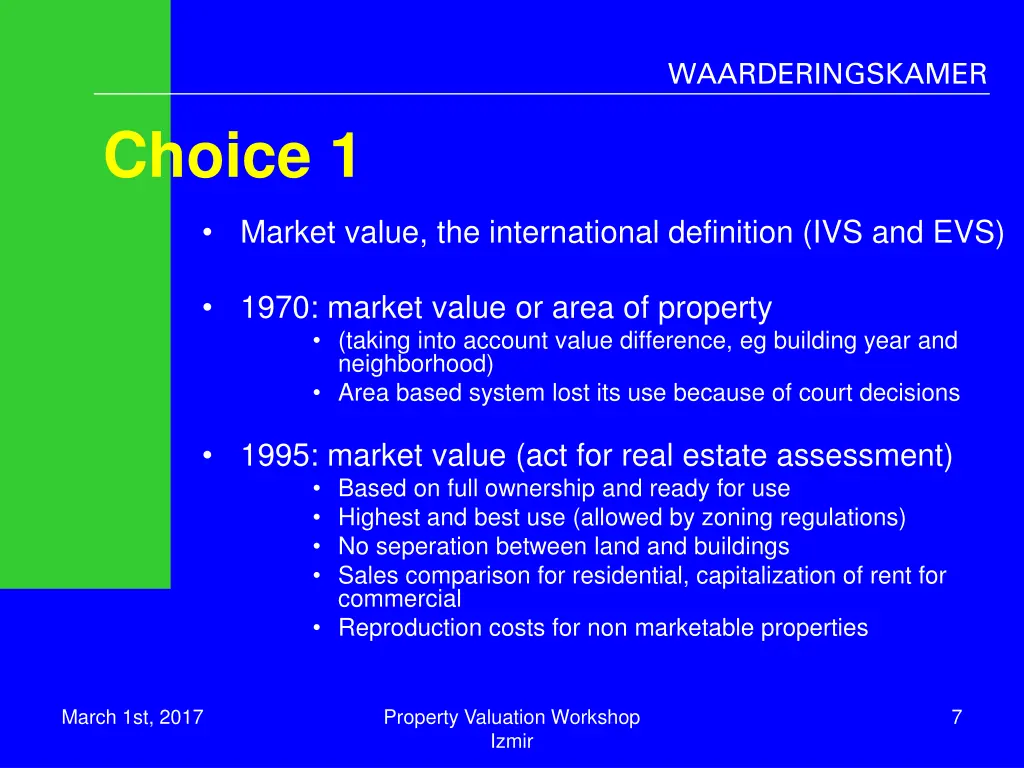 waarderingskamer 6