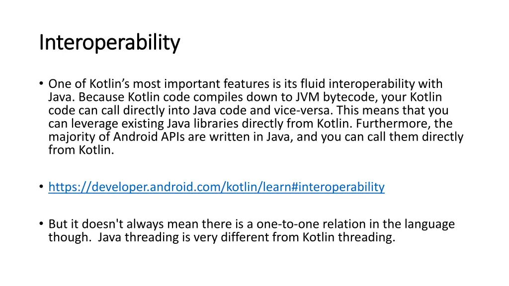 interoperability interoperability