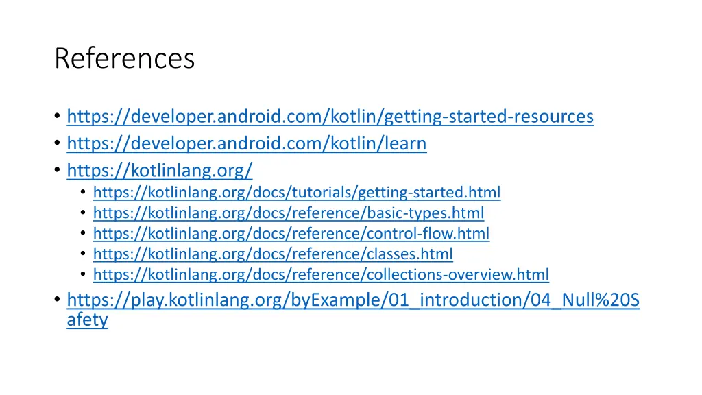 references