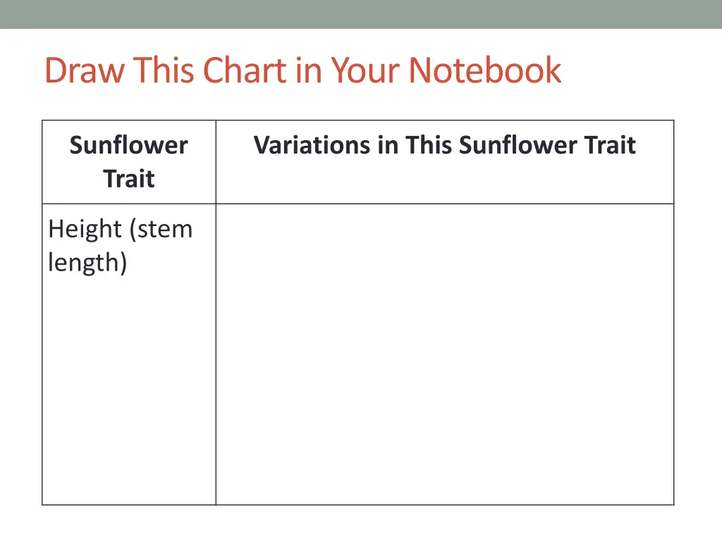 draw this chart in your notebook