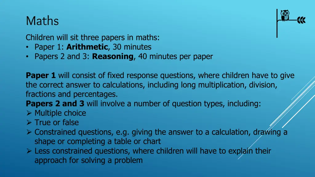 maths