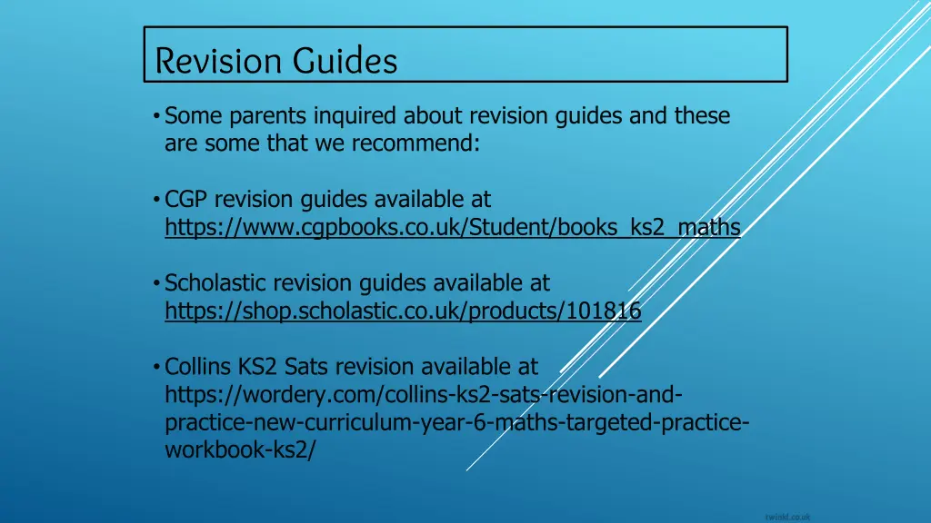 revision guides