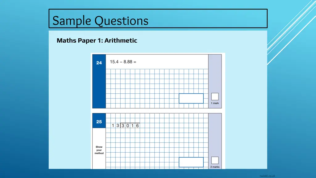 sample questions