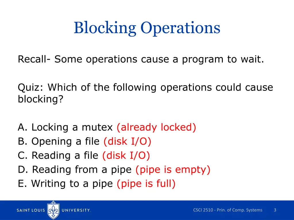 blocking operations 1