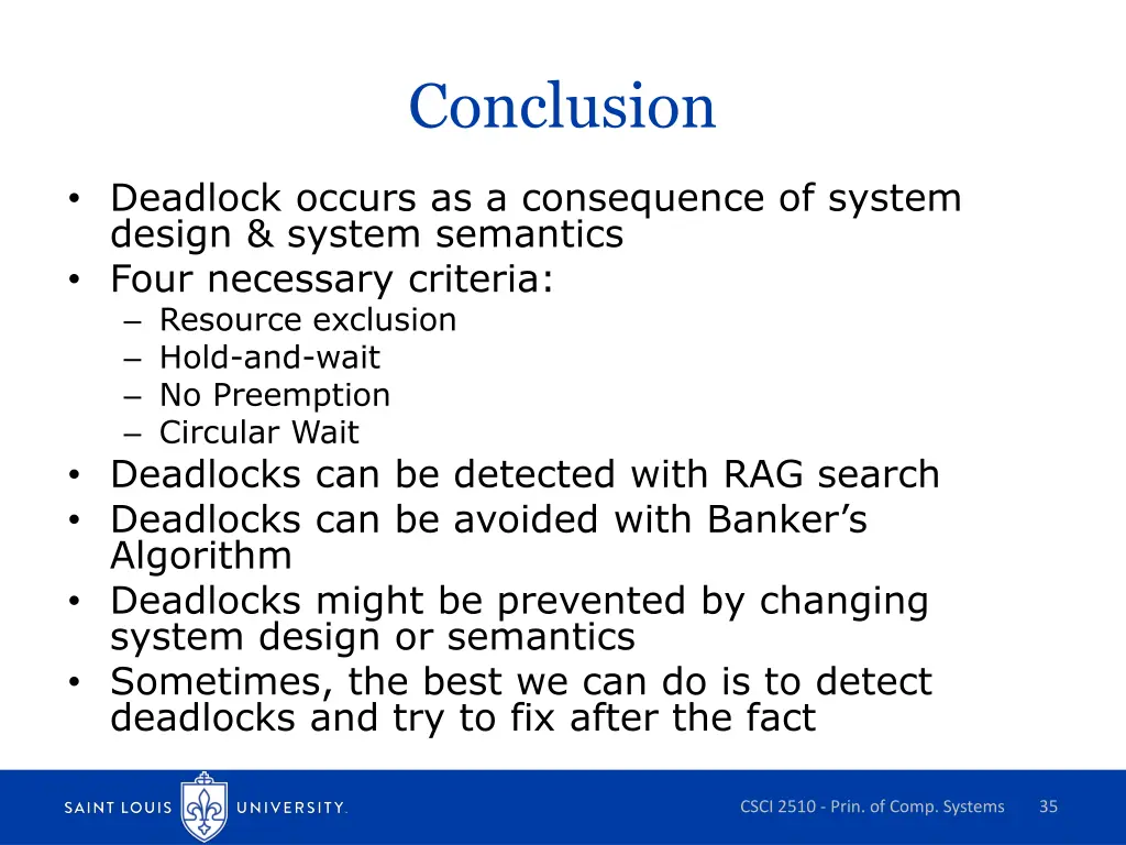 conclusion